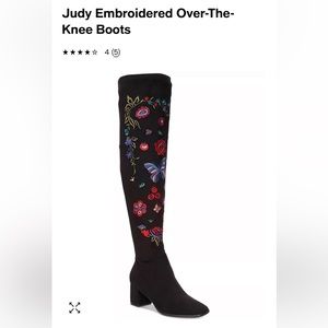 New Imp Judy Embroidered Over-the-knee Boots